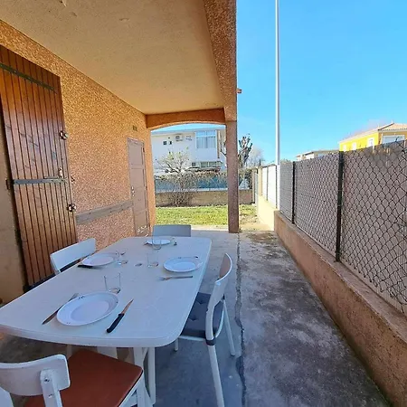 Climatise 3 Pieces Pour 6 Personnes Avec Terrasse Et Jardin A - Fr-1-326-642 Marseillan (Herault)
